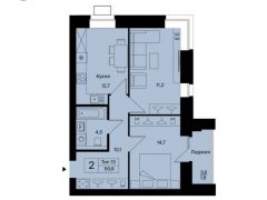 продажа 2-Кв кф/п Тентюковская 320к4