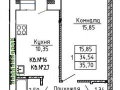 продажа 1-Кв ул/п Панева 5