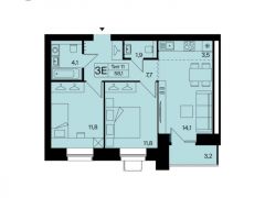 продажа 3-Кв кф/п Тентюковская 320к1