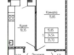 продажа 1-Кв ул/п Панева 1