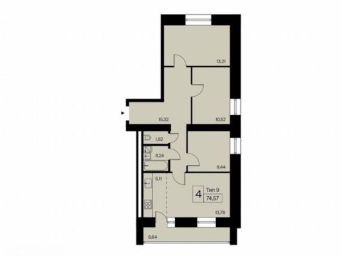 Продажа 3-Кв кф/п Петрозаводская 33/1
