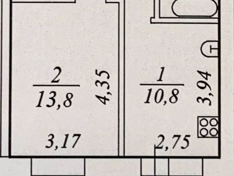 Продажа 1-Кв кф/п Маркова 33